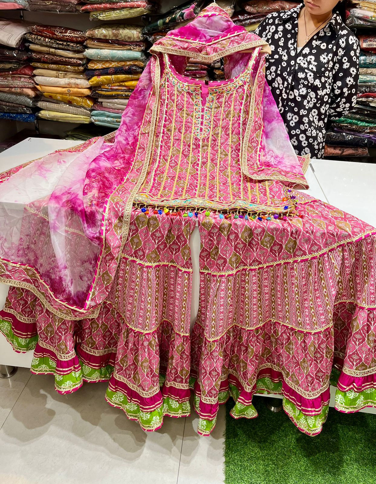 Beautiful Cotton Sharara Set