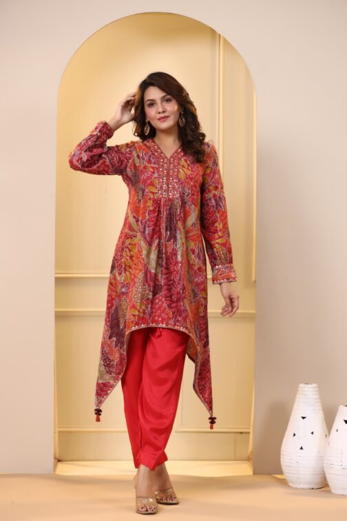 Beautiful Muslin Kurti set