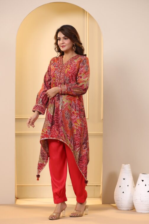 Beautiful Muslin Kurti set - Image 4