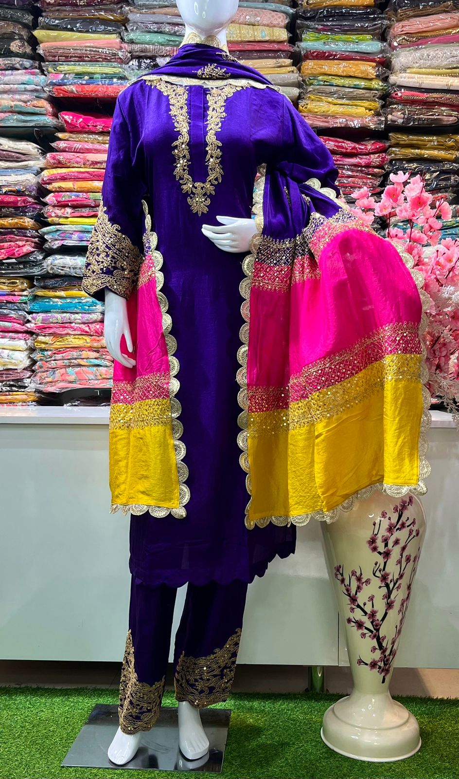 Beautiful Pure Silk Suit
