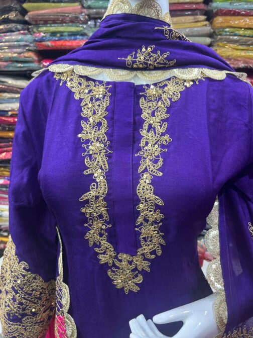 Beautiful Pure Silk  Suit - Image 5