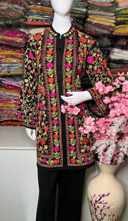 Kashmiri Woolen Coord Set - Image 5