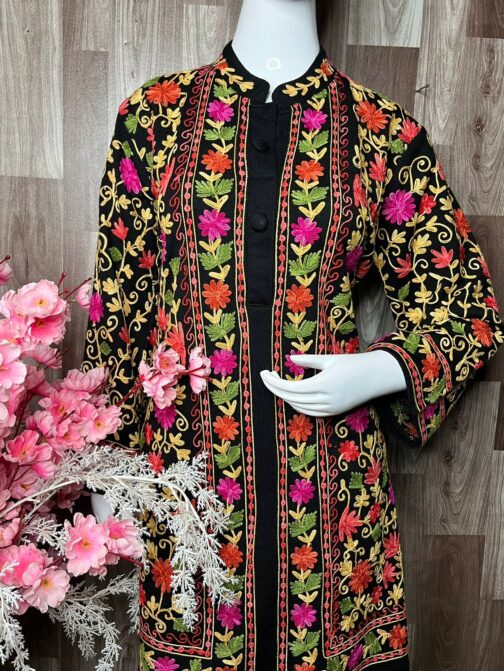 Kashmiri Woolen Coord Set - Image 4