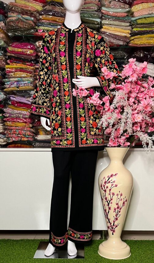 Kashmiri Woolen Coord Set - Image 3