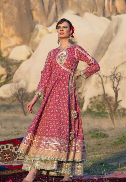 Beautiful Pure Cotton Anarkali