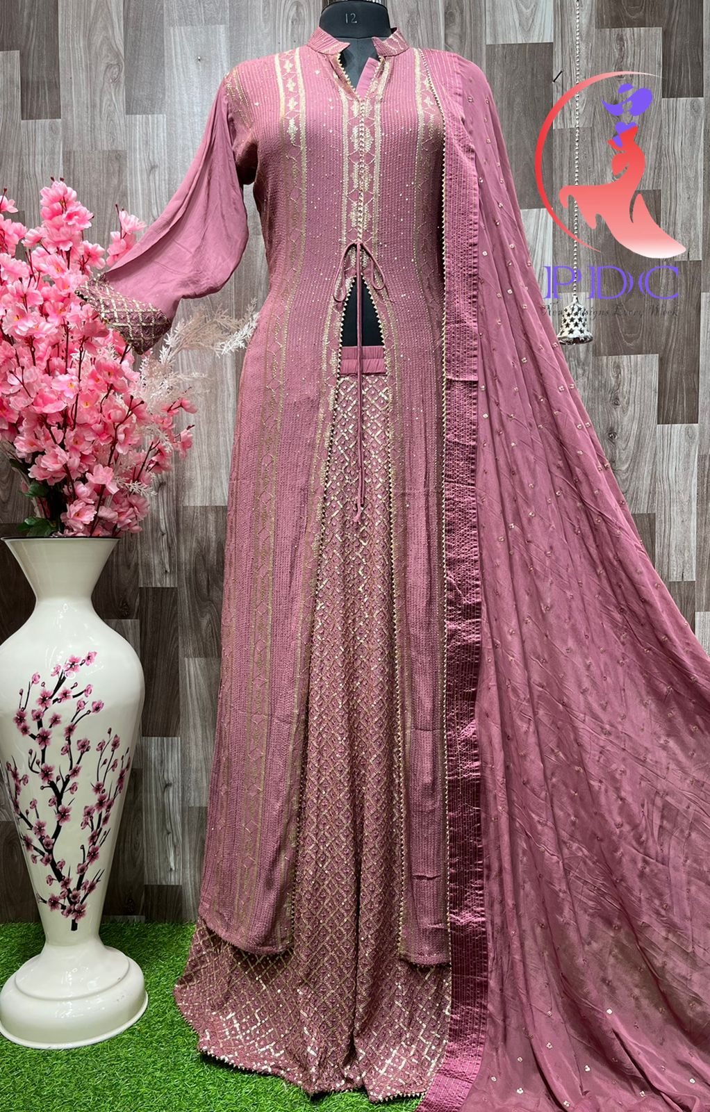 Beautiful Chinon Lehenga