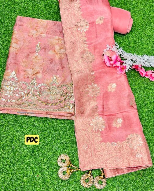 Pure Organza Suit Set - Image 2