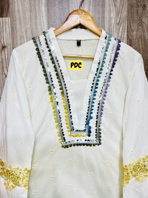 Pure Cotton Designer Co-ord Set - Image 3