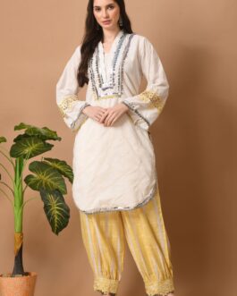 Designer Cotton Co-ord Set