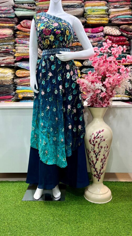 Designer Two Piece Dress - Image 3