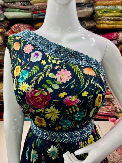 Designer Two Piece Dress - Image 6
