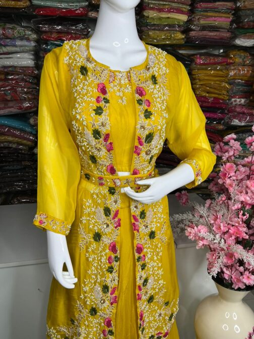 Designer Party Wear Dress - Image 4