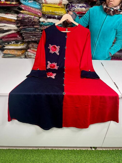 Beautiful Woolen Kurti - Image 2