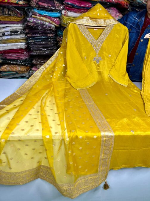 Beautiful Suit Set With Hand Embroidery - Image 2