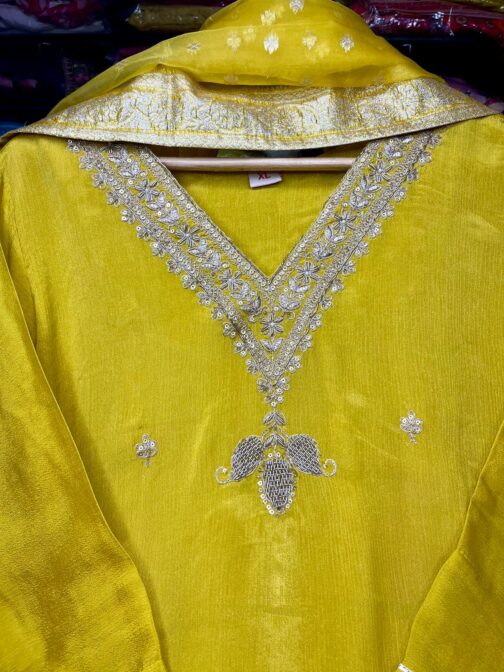 Beautiful Suit Set With Hand Embroidery - Image 6