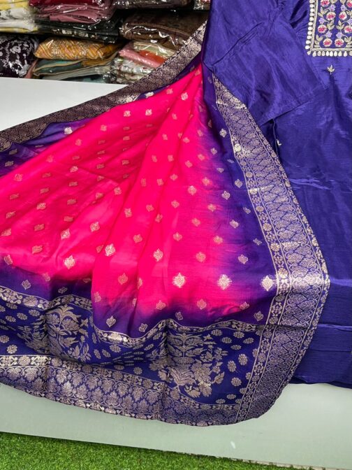 Beautiful Silk Suit Set - Image 6