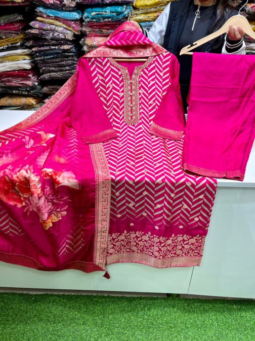 Beautiful Silk Suit Set