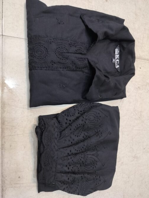 Chikankari Afghani Salwar Kurti Coord Set - Image 3