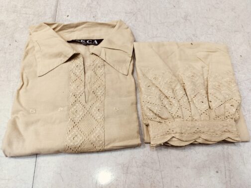Chikankari Afghani Salwar Kurti Coord Set - Image 3