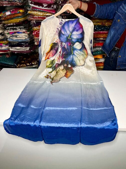Designer Chinon Dhoti Set - Image 3