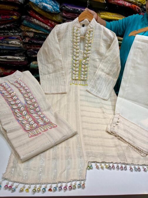 Coord Set With Kodi Embroidery