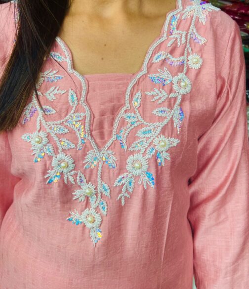 Designer Cotton Coord Set - Image 3