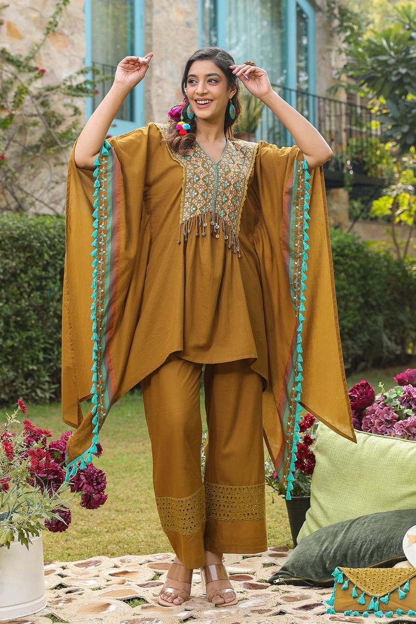 Two Piece Kaftan Style Coord Set