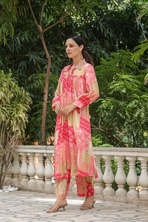 Two Piece Coord Suit Set - Image 5