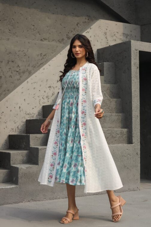 Beautiful Two Piece Tunic Dress - Image 4