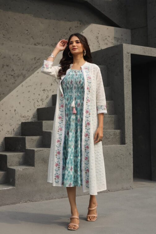 Beautiful Two Piece Tunic Dress - Image 3