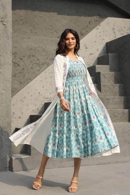 Beautiful Two Piece Tunic Dress - Image 5