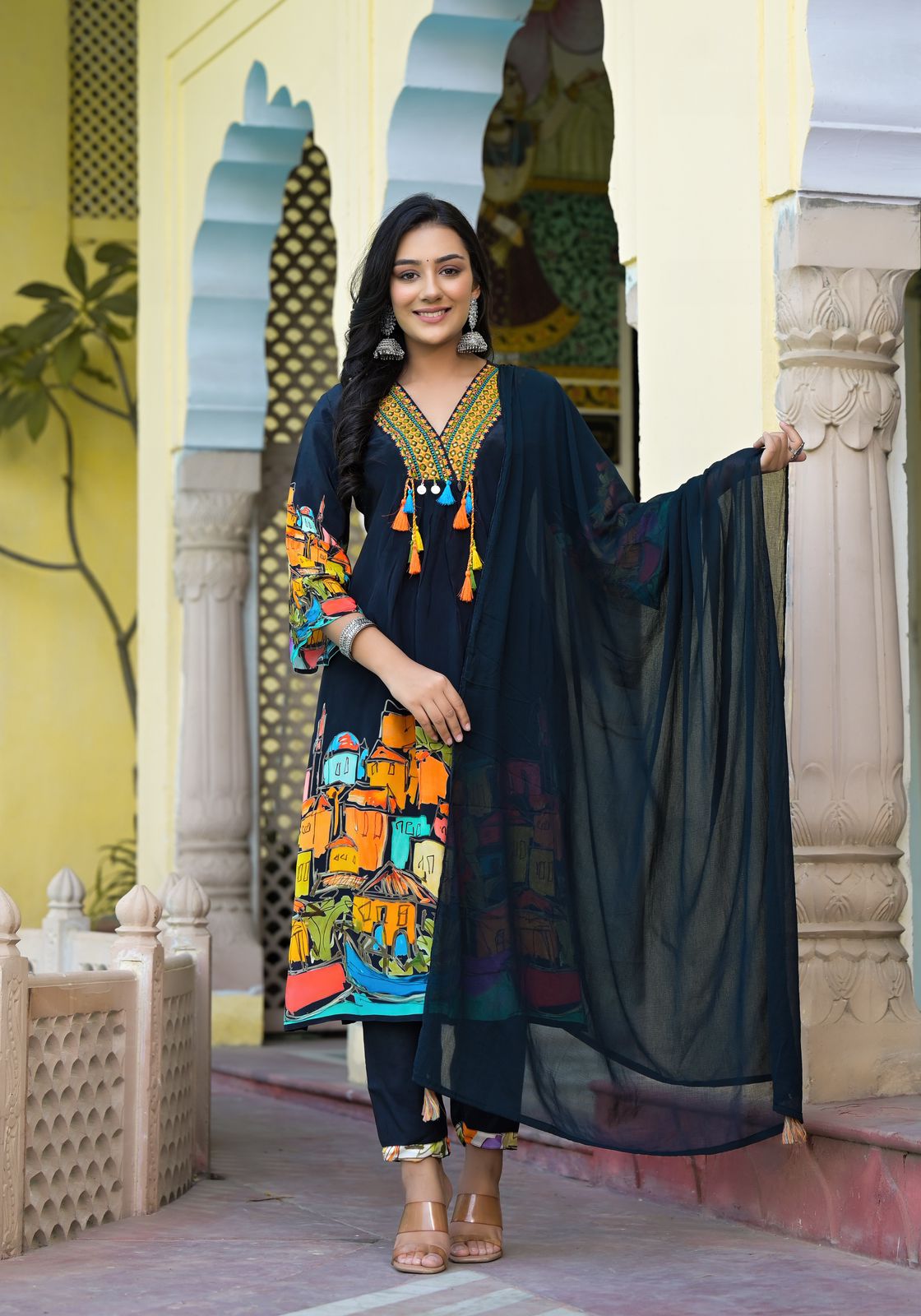 masaba print kurti