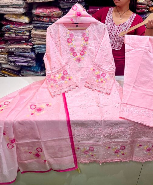 Geet-Baby Pink Suit Set