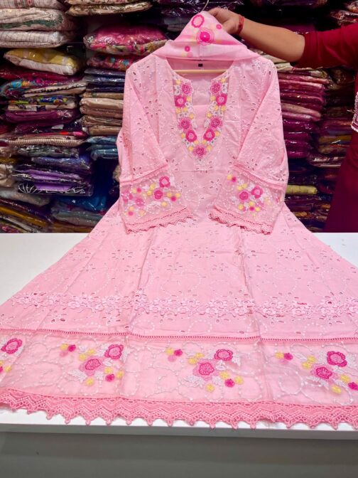 Geet-Baby Pink Suit Set