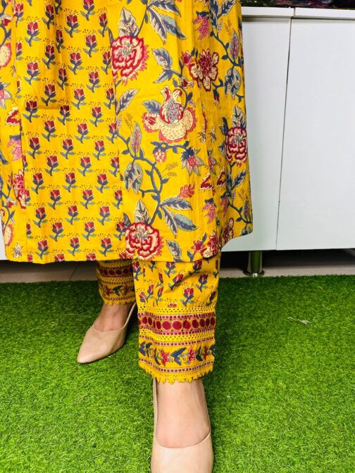 Heera- Pure Cotton Anarkali Suit Set