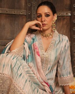 Nagma- Pure Muslin Pakistani Suit