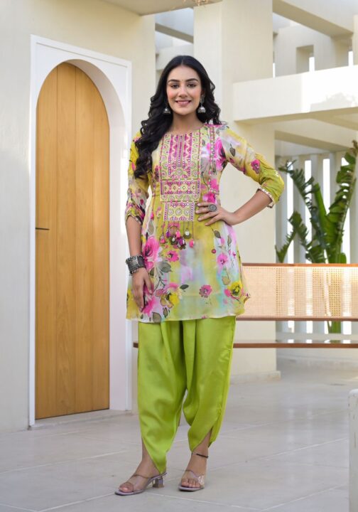 Nora Designer Cordset with Tulip Pants