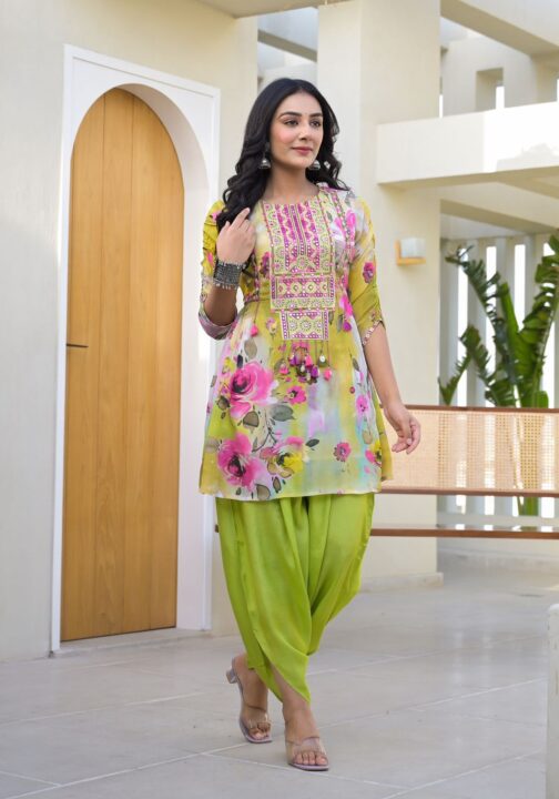 Nora Designer Cordset with Tulip Pants