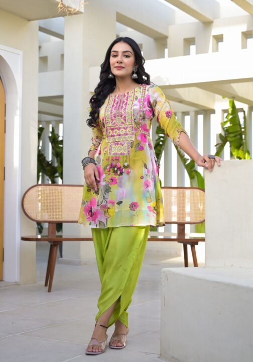 Nora Designer Cordset with Tulip Pants