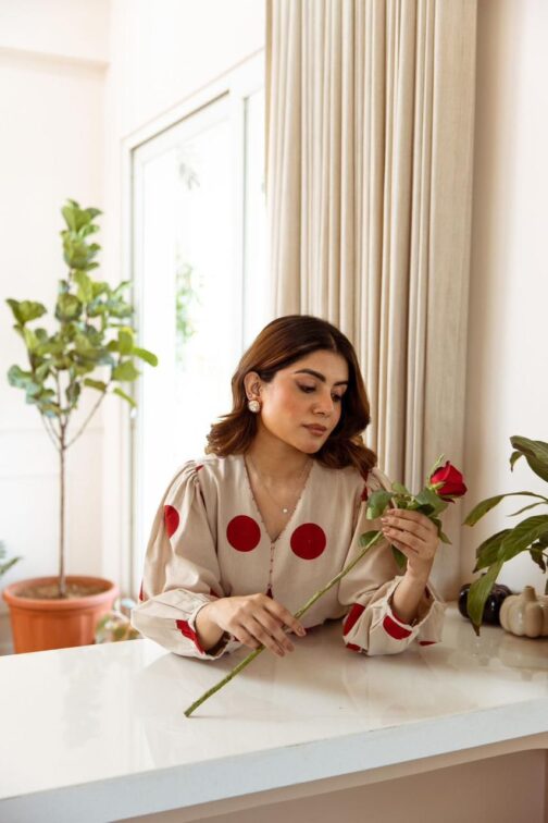 Aura -  Two Piece Linen Set - Image 2
