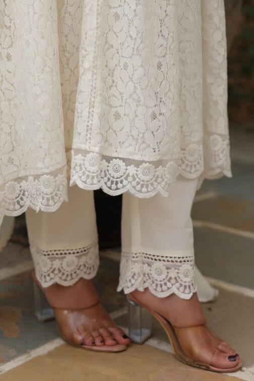 Crocia Anarkali Set