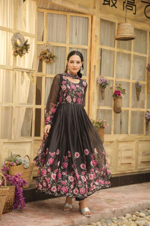 Designer Anarkali 3 piece set