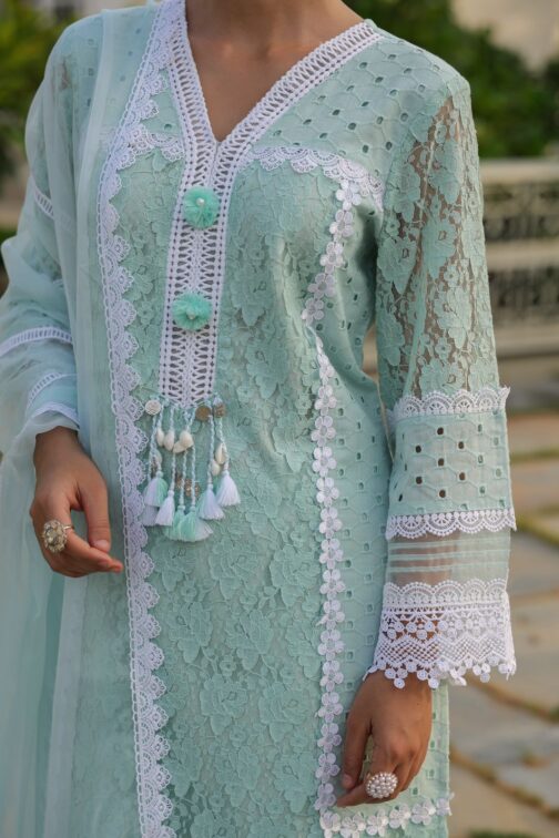 Pure Cotton Designer Pakistani Suit