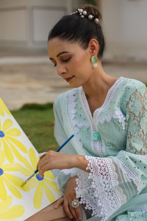 Pure Cotton Designer Pakistani Suit