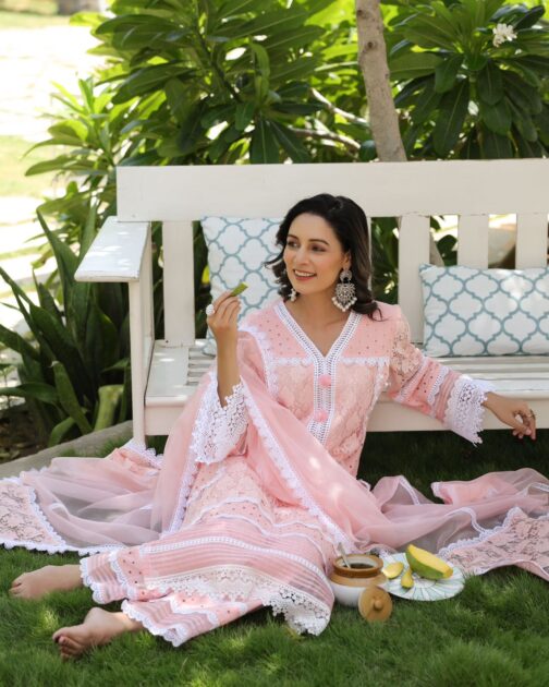Pure Cotton Designer Pakistani Suit