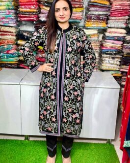 Designer Kashmiri Embroidered 3 peice Set