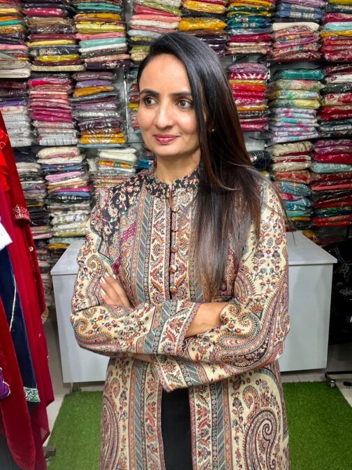 Designer 3 peice set with jacket