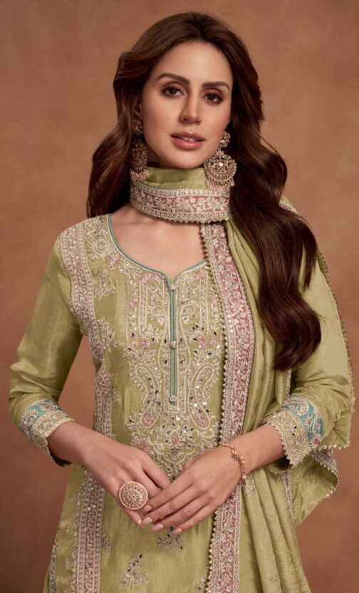 Designer Simar Silk Suit