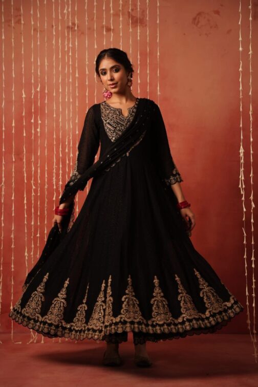 'Ayesha' Designer Anarkali Suit Set