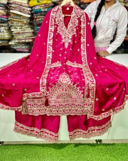 Designer Pakistani Pink Suit